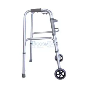Walker ที่หัดเดินอะลูมิเนียม มีล้อ รุ่น Y811LG-5 - Image 4