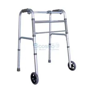 อุปกรณ์ช่วยหัดเดิน อลูมิเนียม มีล้อ WALKER Y811LG