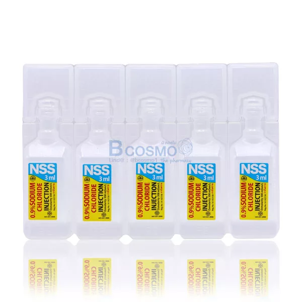 น ำเกล อชน ดฉ ด Nss 0 9 Sodium Chloride 3 Ml 1 ซอง จำหน ายเคร องม อแพทย อ ปกรณ ผ ป วย อาหารเสร ม และเวชสำอาง ส งออนไลน จ ดส งรวดเร ว Ef1402 3