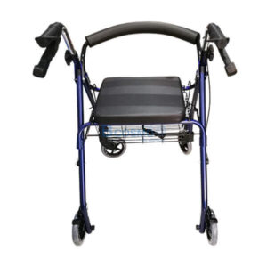 Wheelchair Rollator รถเข็นหัดเดิน 2 in 1 ล้อ 6 นิ้ว สีน้ำเงิน Y861L