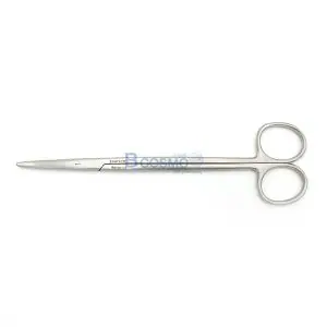 P-7136 MT0040-18 - กรรไกรตัดเนื้อปลายตรง Metzenbaum Scissors Str.18 cm.