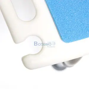 ET0010-เก้าอี้นั่งอาบน้ำ ไม่มีพนักพิง ที่นั่งฟ้า CST-3011 สีขาว