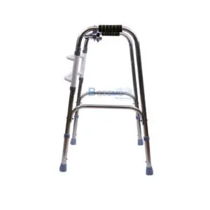 EW0207 - ที่หัดเดินแบบพับได้ WALKER สีเงิน