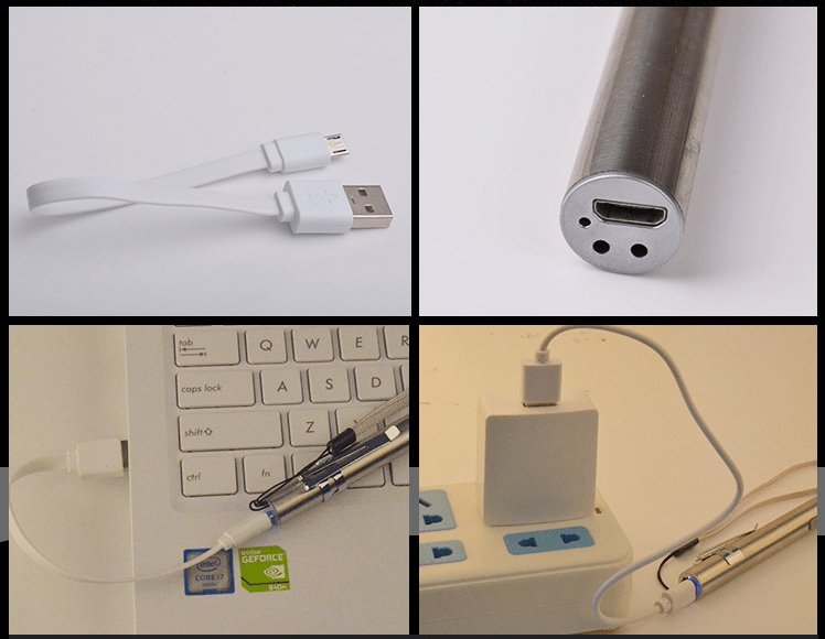 ไฟฉายชาร์จ ยูเอสบี FLASHLIGHT USB