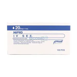 EF0105-20-SET ให้น้ำเกลือ I.V. 20 DROP NIPRO
