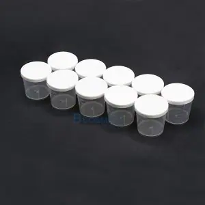 MT0048-ถ้วยพลาสติกมีฝาครอบ 30 ml.