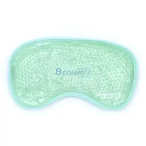 PA2207-MG-P-6962-อุปกรณ์ประคบร้อนเย็นเคนโกะ หน้ากาก Gel Bead-Face Eye Mask Green