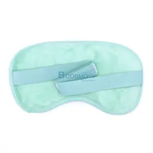 PA2207-MG-P-6962-อุปกรณ์ประคบร้อนเย็นเคนโกะ หน้ากาก Gel Bead-Face Eye Mask Green