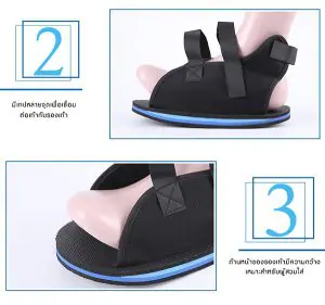 รองเท้าใส่เฝือกฟองน้ำ - Image 8
