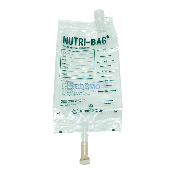 ถุงให้อาหารเหลว NUTRI-BAG 500 ml. [10 ถุง/แพ็ก]