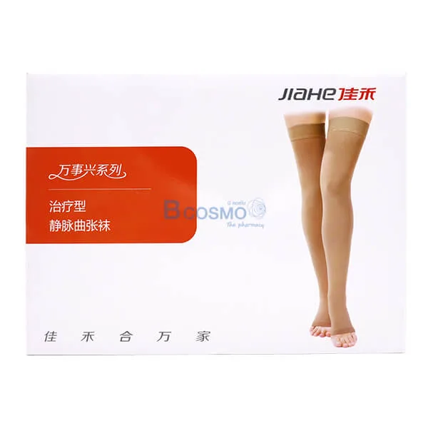 ถุงน่อง กระชับกล้ามเนื้อถึงต้นขา JIAHE ถุงน่อง กระชับกล้ามเนื้อถึงต้นขา JIAHE