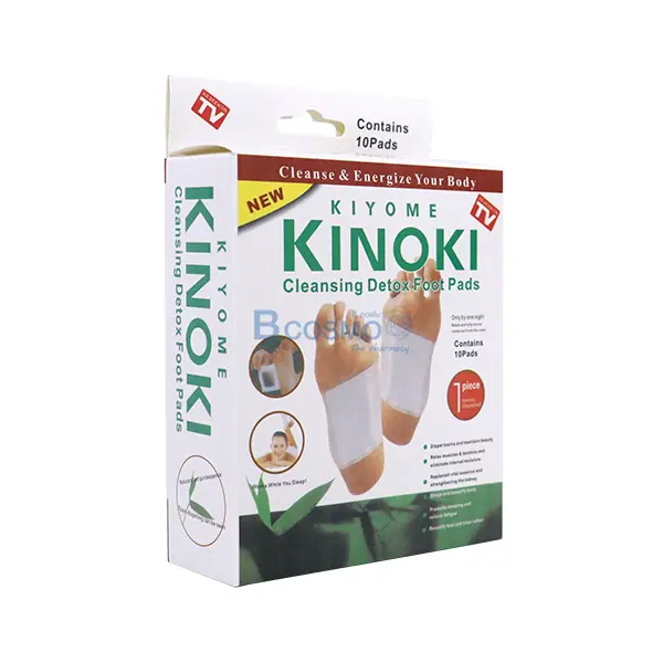 แผ่นแปะเท้า Cleansing Detox Foot Pads KINOKI 10 ชิ้น แผ่นแปะเท้า Cleansing Detox Foot Pads KINOKI 10 ชิ้น