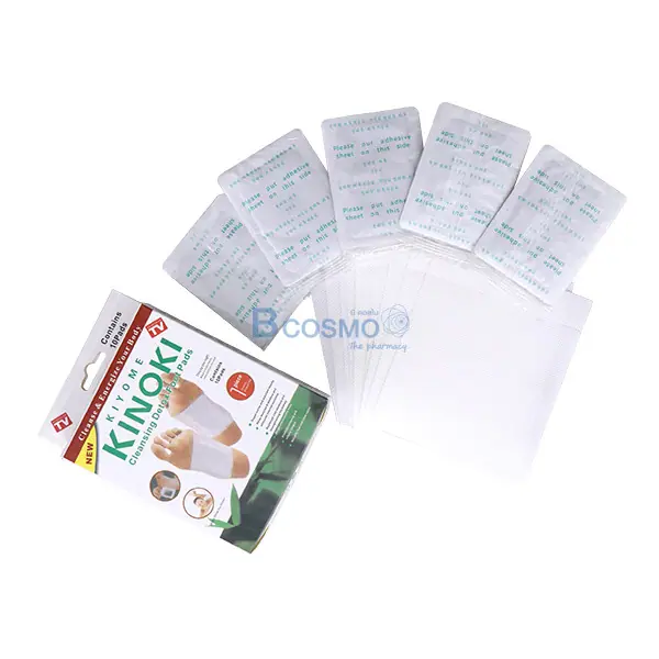 แผ่นแปะเท้า Cleansing Detox Foot Pads KINOKI 10 ชิ้น แผ่นแปะเท้า Cleansing Detox Foot Pads KINOKI 10 ชิ้น