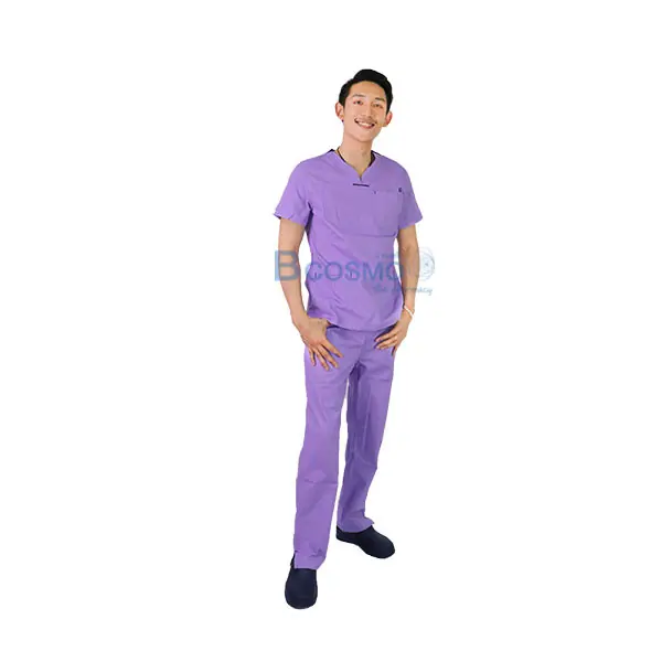ชุดเจ้าหน้าที่ทางการแพทย์ ANNO สีม่วง - Image 5