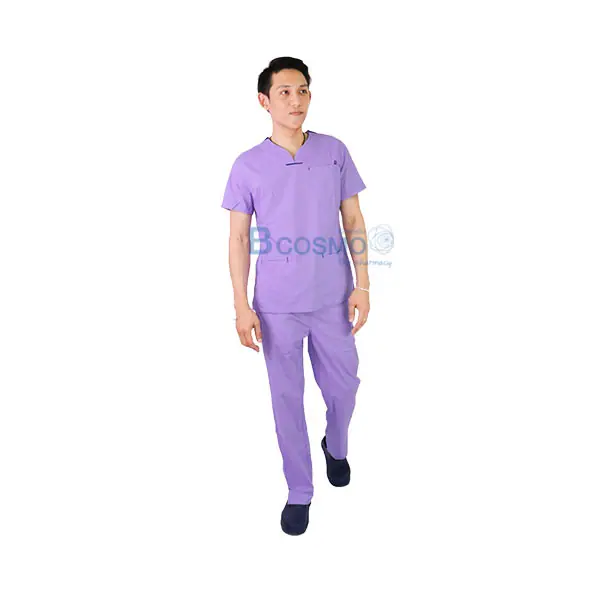 ชุดเจ้าหน้าที่ทางการแพทย์ ANNO สีม่วง - Image 6