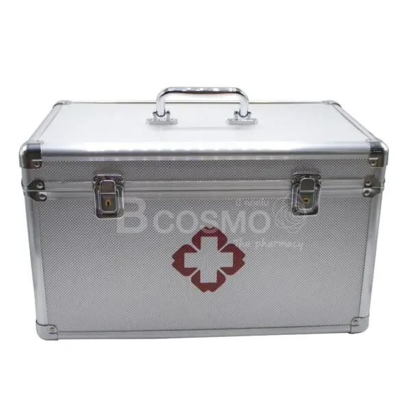 กระเป๋าปฐมพยาบาลอลูมิเนียม FIRST AID BOX ขนาด 16 นิ้ว