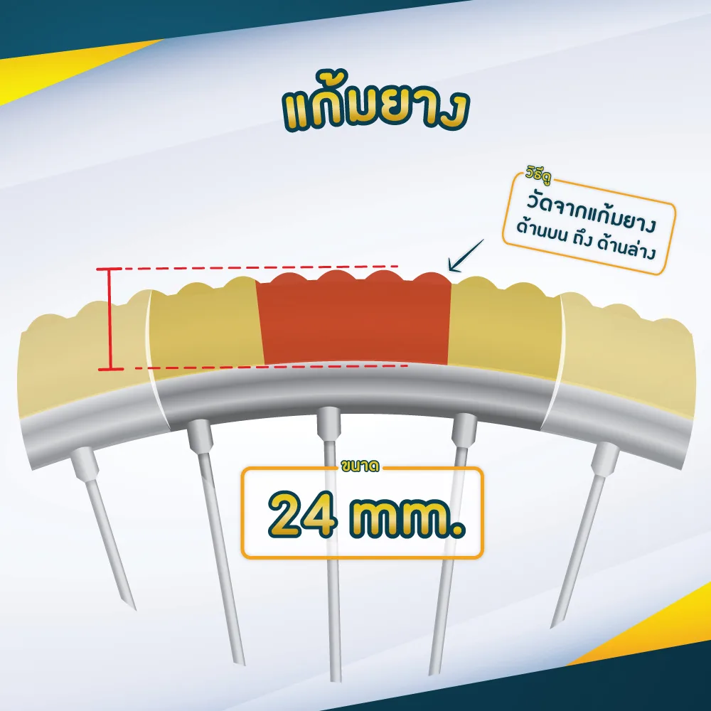 ยางอะไหล่รถเข็น 24 x 1 3/8 นิ้ว สีเทา ยางอะไหล่รถเข็น 24 x 1 3/8 นิ้ว สีเทา