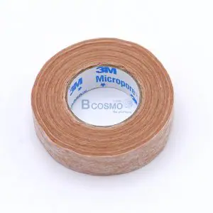 เทปแต่งแผลแบบอ่อนโยนพิเศษ สีเนื้อ 3M MICROPORE SKINTONE ขนาด 0.5 นิ้ว x 10 หลา [24 ม้วน/กล่อง] - Image 3