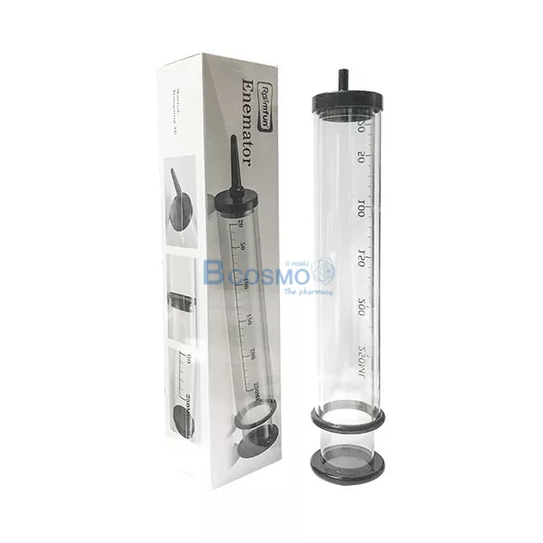 ไซริงค์สวนล้าง SYRINGE Roomfun 250 ml. สีขาวใส
