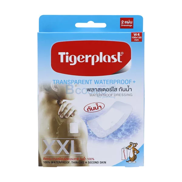 พลาสเตอร์ใส กันน้ำ Tigerplast