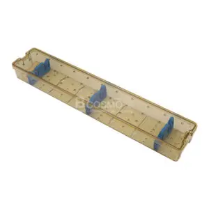 กล่องใส่เครื่องมือ นึ่งฆ่าเชื้อ พลาสติก 460x85x50 mm. - Image 3