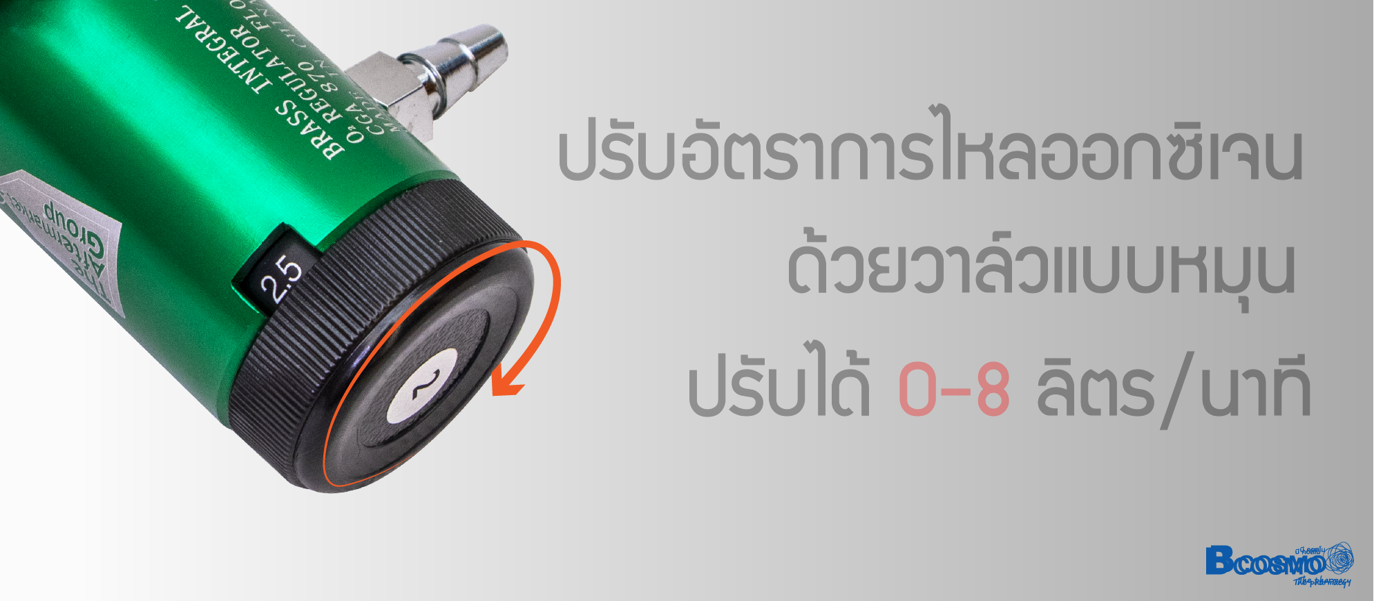 เกจ์ วัดระดับออกซิเจนเฉพาะท่อ(ถัง)ออกซิเจน INVACARE TR8-8B 0.5 คิว เกจ์ วัดระดับออกซิเจนเฉพาะท่อ(ถัง)ออกซิเจน INVACARE TR8-8B 0.5 คิว