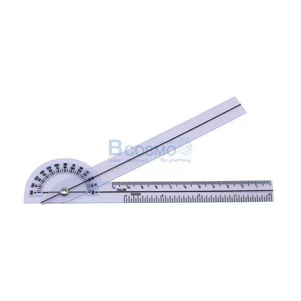 ไม้บรรทัดวัดมุมทางการแพทย์พลาสติก 360 องศา SET4 Goniometer 6 ชิ้น ไม้บรรทัดวัดมุมทางการแพทย์พลาสติก 360 องศา SET4 Goniometer 6 ชิ้น
