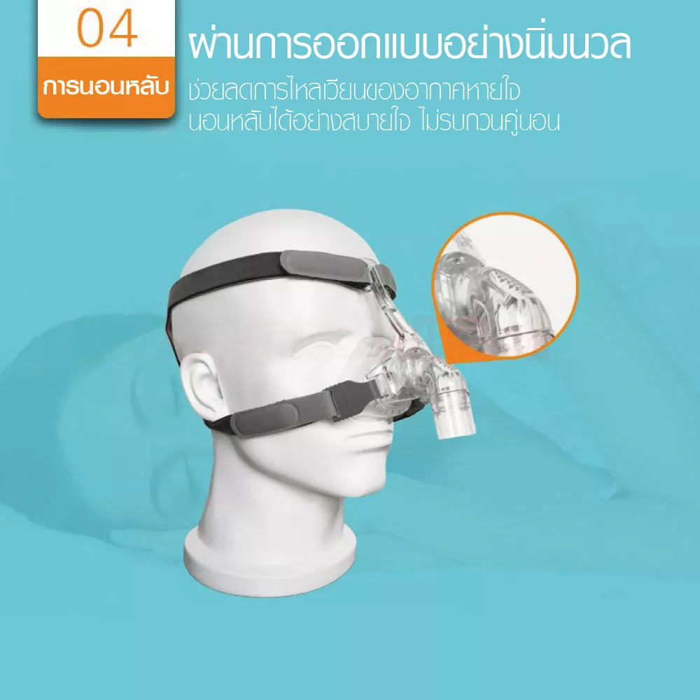 หน้ากากช่วยหายใจ RESCOMF NM-002-TM หน้ากากช่วยหายใจ RESCOMF NM-002-TM