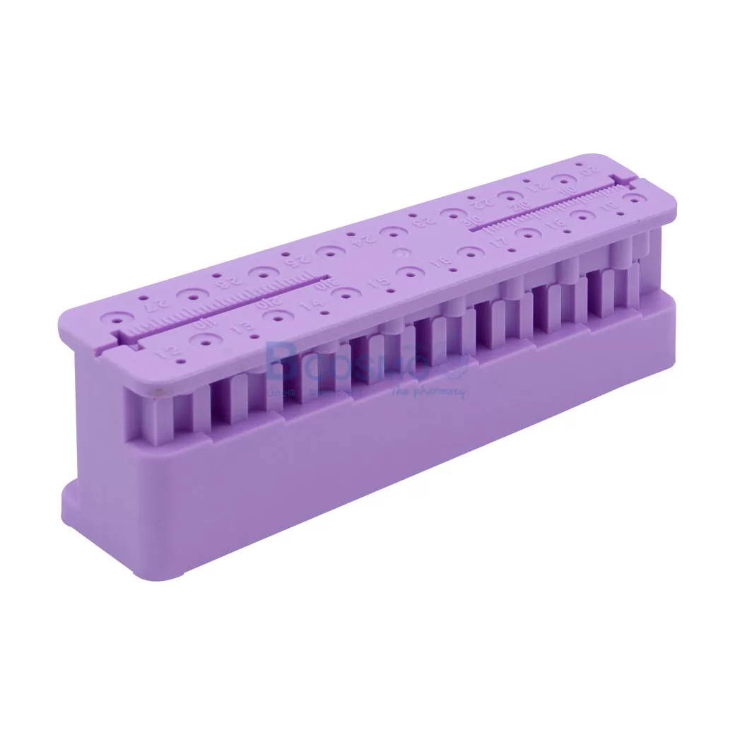 เครื่องมือการวัดคลองรากฟัน Dental root canal measurement table เครื่องมือการวัดคลองรากฟัน Dental root canal measurement table