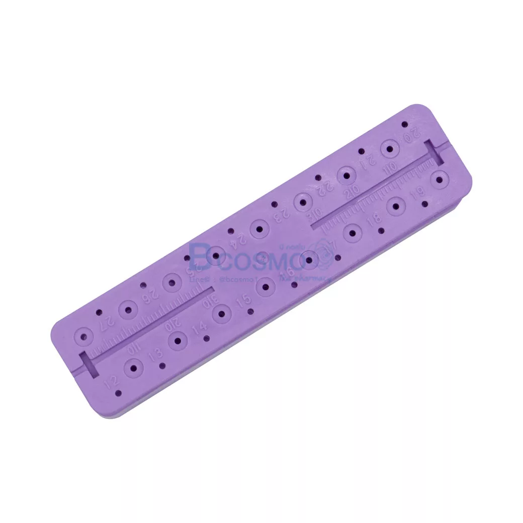 เครื่องมือการวัดคลองรากฟัน Dental root canal measurement table เครื่องมือการวัดคลองรากฟัน Dental root canal measurement table