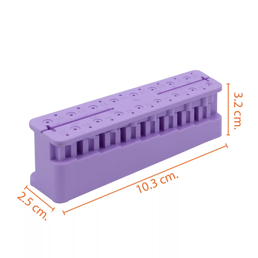 เครื่องมือการวัดคลองรากฟัน Dental root canal measurement table เครื่องมือการวัดคลองรากฟัน Dental root canal measurement table