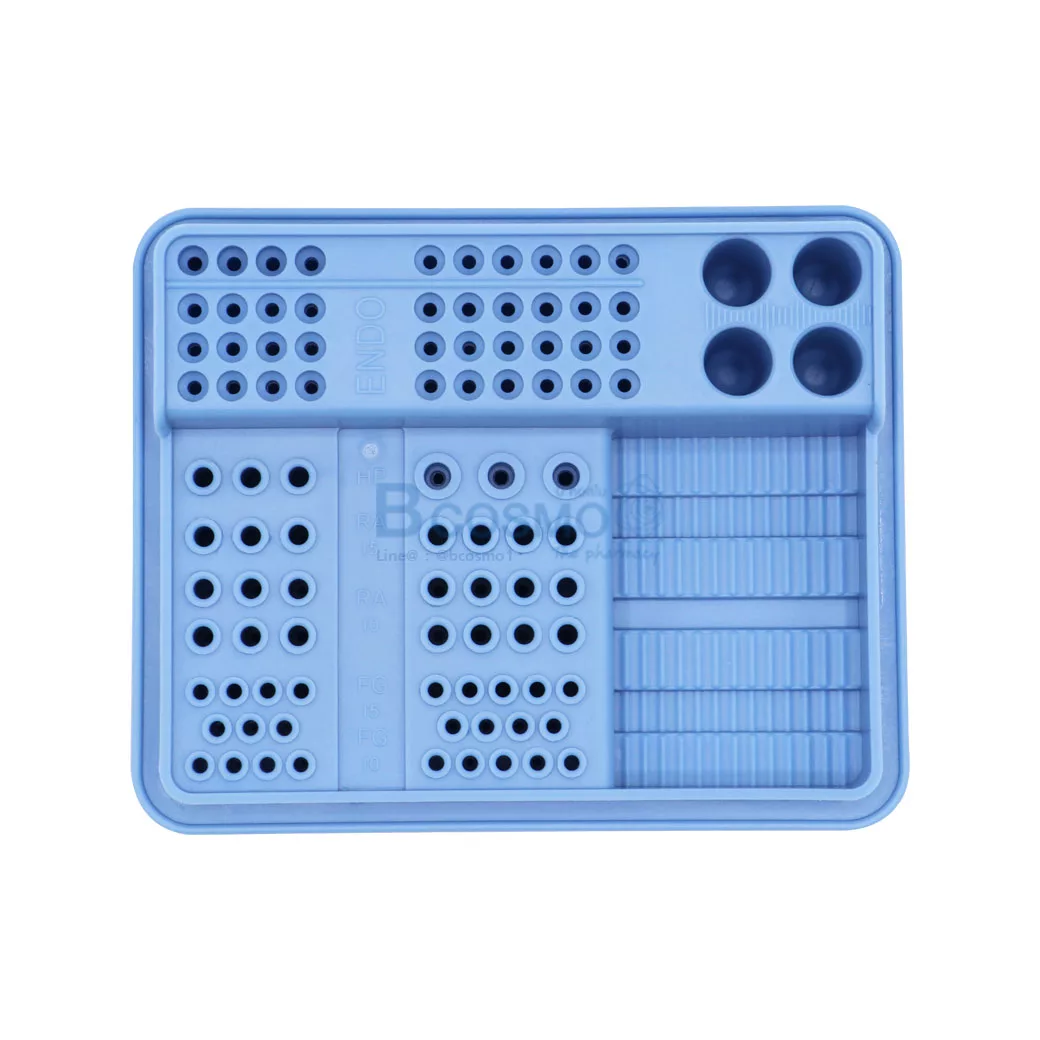 กล่องเครื่องมือทันตกรรม dental endo box 13x11x7 cm.