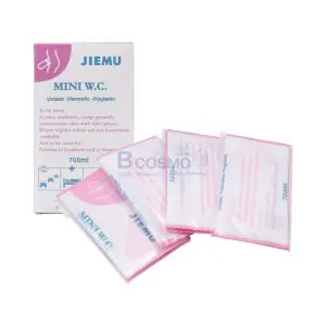 ถุงปัสสาวะฉุกเฉินพกพา JIEMU MINI W.C. 700 ml. 4 ชิ้น - Image 8