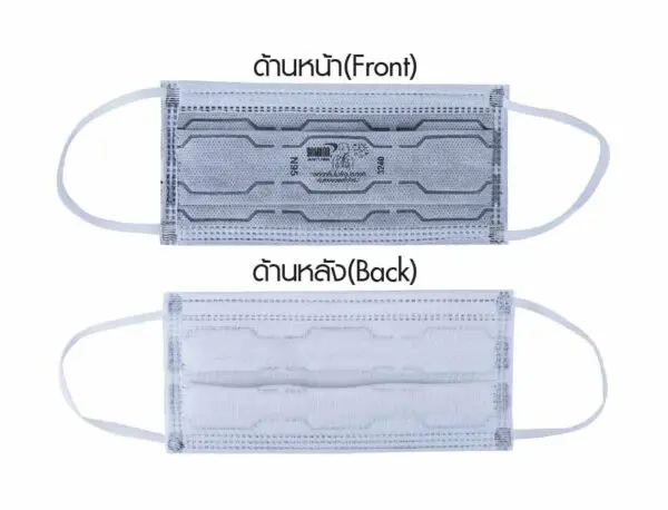 หน้ากากอนามัยคาร์บอน N95 YAMADA รุ่นหายใจสะดวก 3240 [1 ชิ้น]