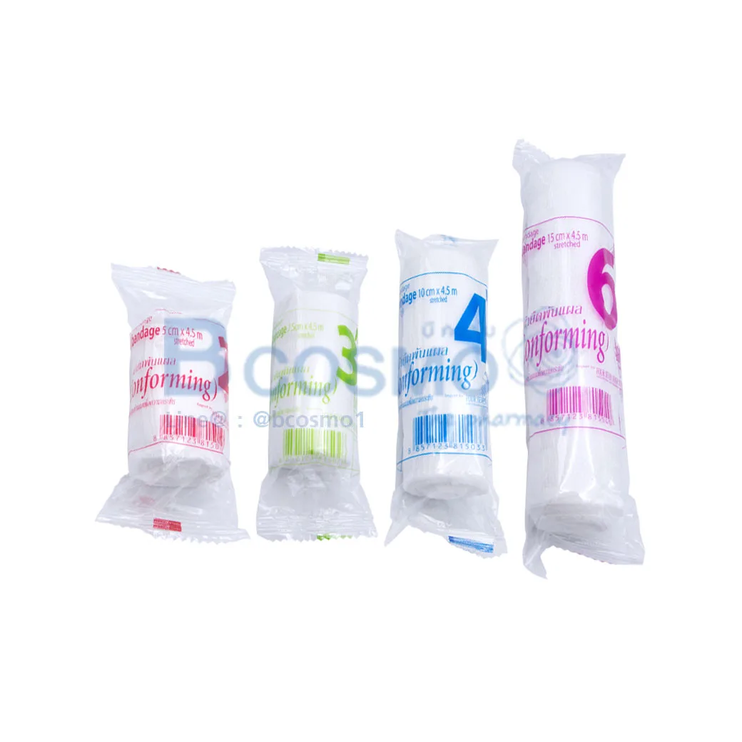 ELASTIC CONFORMING BANDAGE YORSOFF 15 cm.x4.5 m. ES1305 6 1