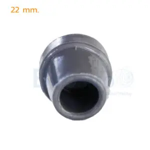 EW0315 ลูกยางไม้เท้า 22 mm. สีเทา 2