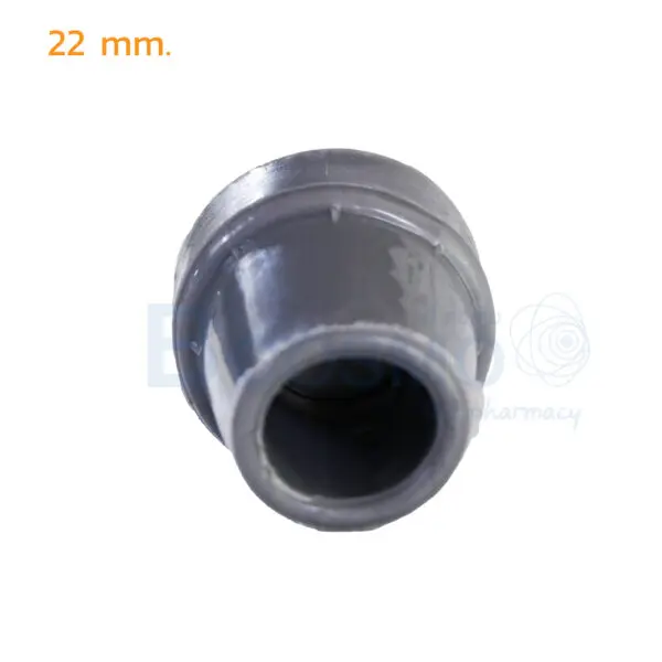 EW0315 ลูกยางไม้เท้า 22 mm. สีเทา 2