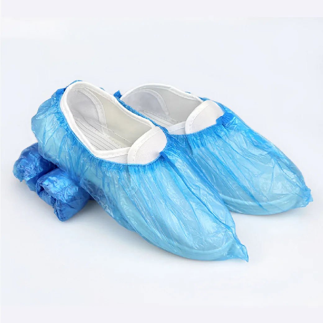 MT0436 BL ถุงคลุมเท้าพลาสติก สีฟ้า 100s 7