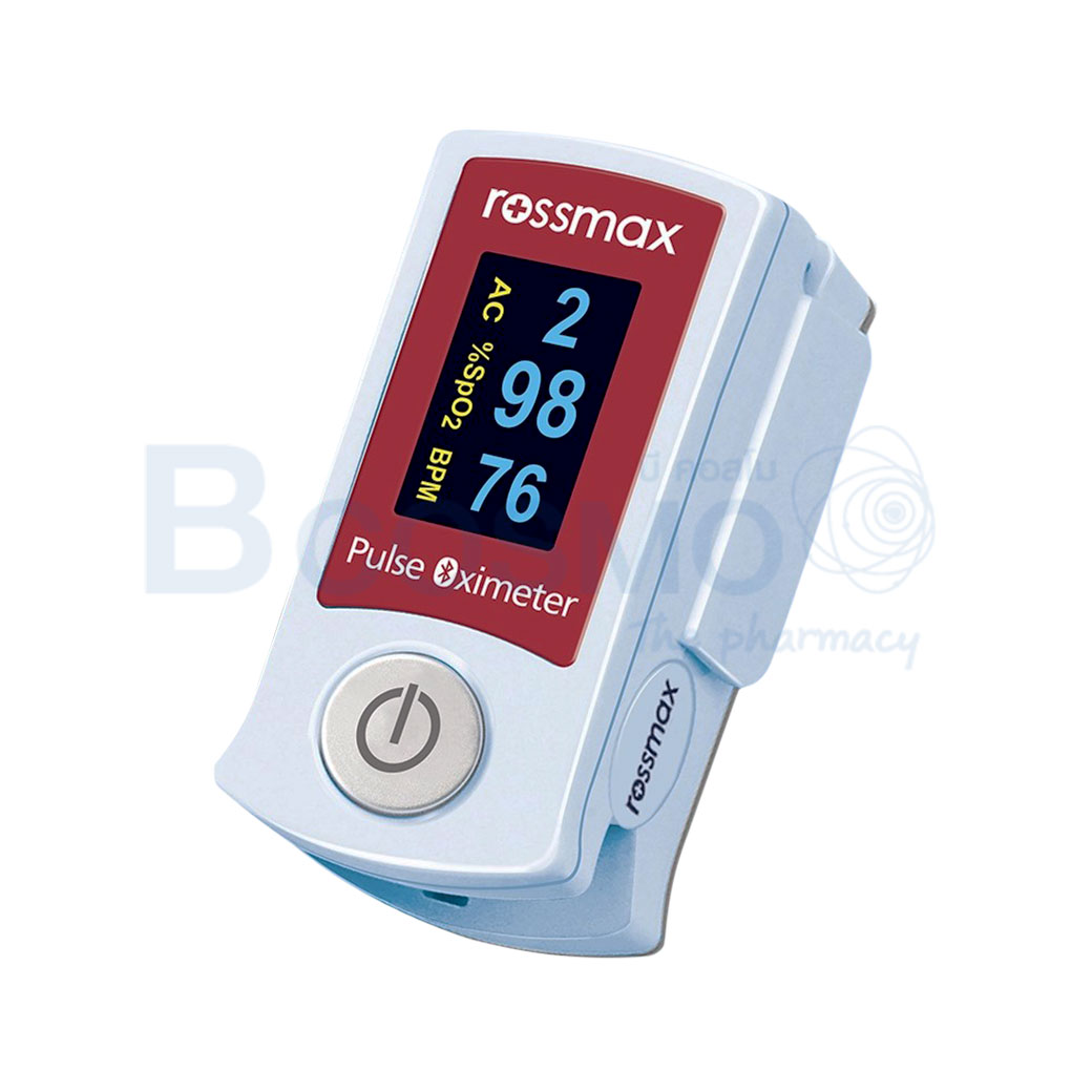 ROSSMAX BLUETOOTH Fingertip Pulse Oximeter SB210 ลายน้ำ1 OM0007