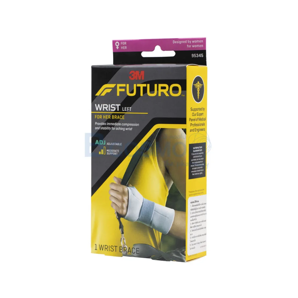 ES0119 L พยุงข้อมือสำหรับผู้หญิง ข้างซ้าย FUTURO Wrist For Her Left ลายน้ำ2 ES0119 L พยุงข้อมือสำหรับผู้หญิง ข้างซ้าย FUTURO Wrist For Her Left ลายน้ำ2