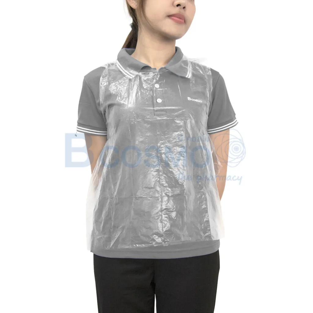 MT0295 C เอี๊ยมพลาสติกกันเปื้อน ครึ่งตัวเด็ก 56 x 65 cm 2 MT0295 C เอี๊ยมพลาสติกกันเปื้อน ครึ่งตัวเด็ก 56 x 65 cm 2