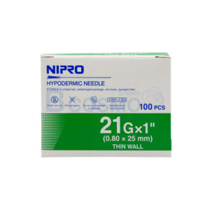 NIPRO 21GX1นิ้ว 100ชิ้น EF0903 21x1 2