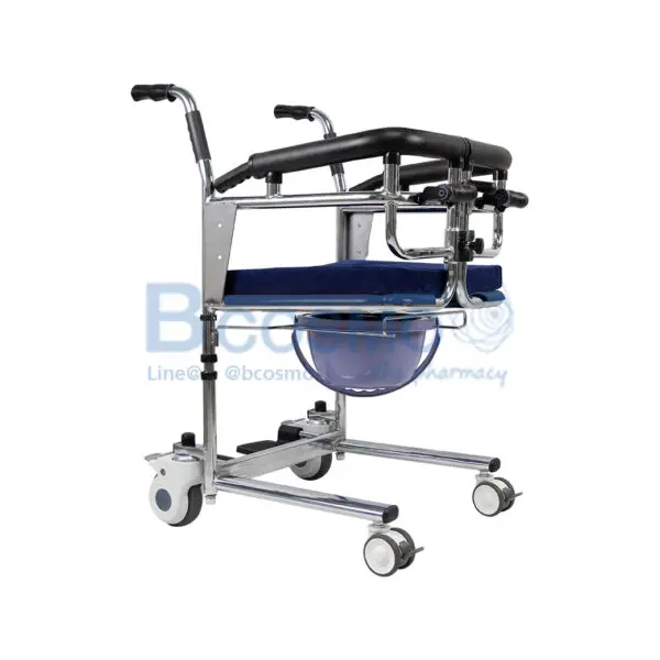 YD 889 สีน้ำเงิน โครงชุบโครเมี่ยม WC1602 BL 12
