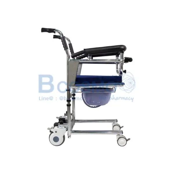 YD 889 สีน้ำเงิน โครงชุบโครเมี่ยม WC1602 BL 13