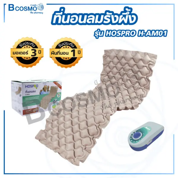 ที่นอนลมรังผึ้ง รุ่น HOSPRO H-AM01