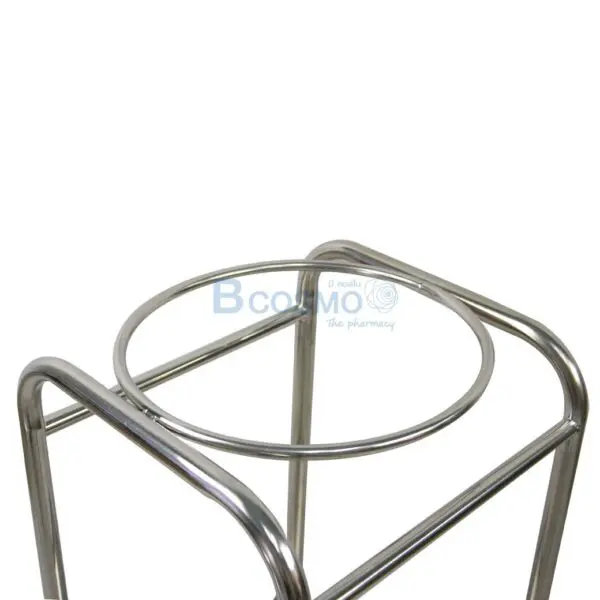 รถเข็นสแตนเลสอ่างเดี่ยว 40x41x80 ซม.