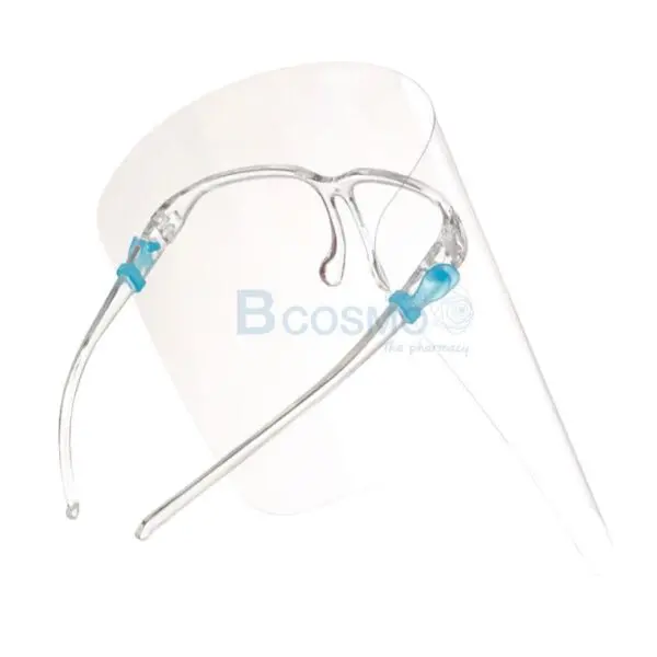 แว่น FACE SHIELD (แว่น+แผ่นใส 1 ชุด)