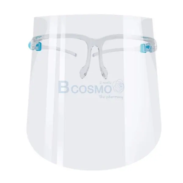 แว่น FACE SHIELD (แว่น+แผ่นใส 1 ชุด)