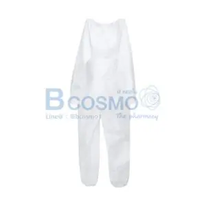 ชุดกันสารเคมีสีขาว YUEXIU ISOLATION GOWN