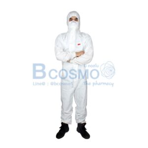 ชุดกันสารเคมี เชื้อโรค ฝุ่นละออง ชุด PPE 3M 4545